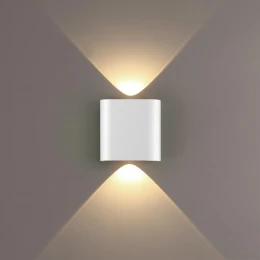 7192/2WL HIGHTECH ODL27 Настенный светильник белый/металл IP20 LED 2W 3000K 220V MAGNUM
