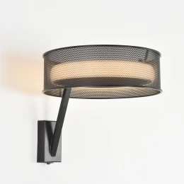 8370/15WL LEDIO LN26 304 черный, металл/силикон Бра LED 15W 3000/4000/6000K 220V ALVA