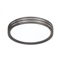 7604/CL PALE SN 124 Светильник пластик/белый/венге/хром LED 30Вт 4000К D280 IP43 TROSTO