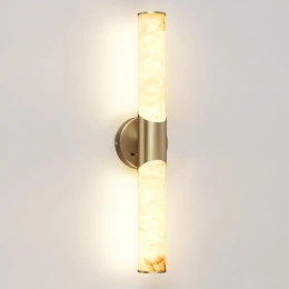 6672/12WL L-VISION ODL24 199 Настенный светильник латунь/металл/алебастр IP20 LED 12W 540Лм 3000K/4000K MARBELLA