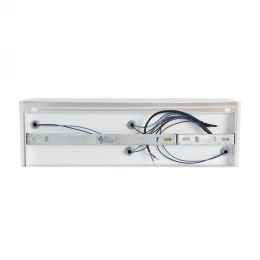 8326/4W MODERNI LN26 423 белый/зеленый, металл/текстиль/пластик Бра E14 LED 4*10W 220V GOFERA