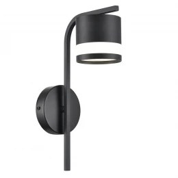 8240/1W COMFI LN26 239 черный, металл/акрил бра LED GX53 1*7W 220V LANIKA