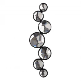 7174/15WLA L-VISION ODL26 Настенный светильник  черный/хрусталь/металл IP20 LED 15W 3000K 220-240V SPILLA
