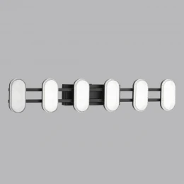 8342/15WL LEDIO LN26 226 черный/белый металл/акрил Бра LED 15W 4000K 220V OVELA