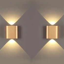 4212/2WL HIGHTECH ODL21 000 золот/металл Настен.светильник IP20 LED 2W 241Лм 3000K MAGNUM