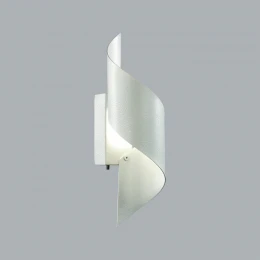 7100/6WL HIGHTECH ODL25 443 Настенный светильник white ice crack металл/акрил IP20 LED 15W 3000K/4000K 220-240V тумблер на корпусе BOCCOLO