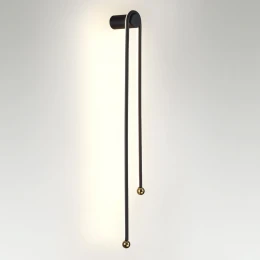 6633/18WL HIGHTECH ODL24 285 металл/черный/акрил Настенный светильник IP20 LED 18W 3000K 220V MEMFI