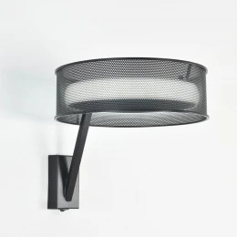 8370/15WL LEDIO LN26 304 черный, металл/силикон Бра LED 15W 3000/4000/6000K 220V ALVA