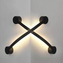 6667/12WL HIGHTECH ODL24 000 металл/черный Настенный гибкий светильник IP20 LED 12W 3000K STICH