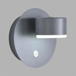 8345/1W COMFI LN26 433 серый, металл Бра GX53 LED 1*7W 220V TORINA
