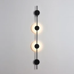 8372/16WL LEDIO LN26 427 черный/белый, металл/акрил Бра LED 16W 3000/4000/6000K 220V ECA