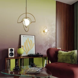 7195/3WL L-VISION ODL27 Настенный светильник металл/стекло/бронза/белый IP20 LED 3W 3500K 220V FUTURUM