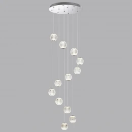 5007/56L L-VISION ODL24 567 хром/металл/акрил Люстра LED 56W 4000K 4711лм CRYSTAL