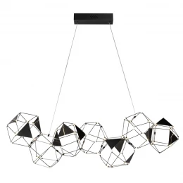 5087/32L L-VISION ODL25 293 черный хром/металл Люстра LED 32W 4000K 1900Лм TRELLIS
