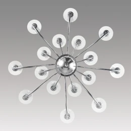 8034/16 CLASSI LN26 082 хром, металл/стекло Люстра подвесная Е14 16*40W 220V INCANTO
