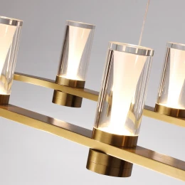7144/65L HIGHTECH ODL26 515 Подвесной светильник античная бронза/акрилл/металл IP20 LED 69W 3830Лм 3000K 180° 220V DEFANCE