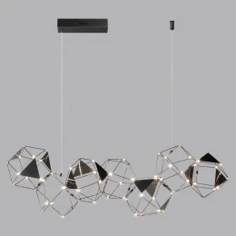 5087/32L L-VISION ODL25 293 черный хром/металл Люстра LED 32W 4000K 1900Лм TRELLIS