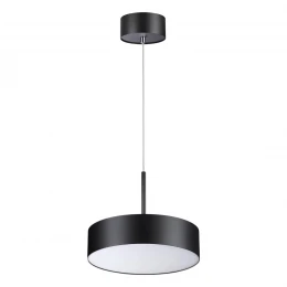 358762 OVER NT21 410 черный Светильник накладной светодиодный, длина провода 2м IP20 LED 30W 4000K 2600Лм 100-265V PROMETA