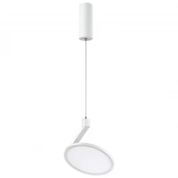 358351 OVER NT20 412 белый Светильник накладной, длина провода 1м IP20 LED 4000K 18W 85-265V HAT