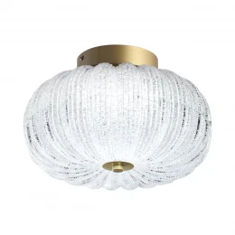7720/24L PIKO LED SN 570 Светильник металл/стекло/прозрачный/золотой LED 24Вт 3000-6500K D300 IP20 пульт ДУ ANGELO