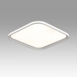 7750/72L MITRA LED SN 544 Светильник металл/PMMA/белый LED 72Вт 3000-6000К 396х396 IP20 пульт ДУ BETA