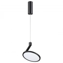 358350 OVER NT20 412 черный Светильник накладной, длина провода 1м IP20 LED 4000K 18W 85-265V HAT
