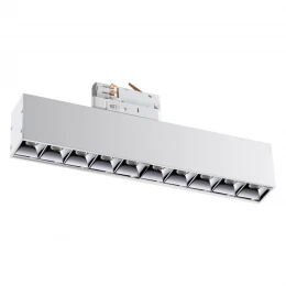 358862 PORT NT22 308 белый Светильник трехфазный трековый светодиодный IP20 LED 4000K 16W 220V ITER
