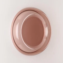 7778/DLN COLOR SN 112 Светильник пластик/белый/розовый LED 48Вт 3000/4000/6000К D400 IP43 CCT PORTMAN