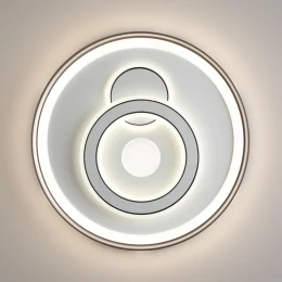 7785/85L PIKO LED SN 607 Светильник металл/белый/бронза LED 85Вт 3000-6500K D490 IP20 пульт ДУ GEMINI