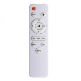 2077/DL PALE SN 194 Светильник пластик/белый/прозрачный LED 48Вт 3000-6300K D390 IP43 пульт ДУ DINA