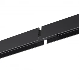 135312 PORT NT25 206 черный Соединитель с токопроводом прямой IP20 90-240V VECTOR
