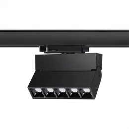 358327 PORT NT19 318 черный Трехфазный трековый свтильник IP33 LED 4000К 13W 110-265V EOS