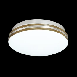 3015/CL MINI SN 207 Светильник пластик/белый/под дерево LED 30Вт 4000K D330 IP43 SMALLI