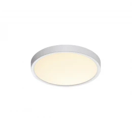 7659/18L MITRA LED SN 551 Светильник пластик/белый LED 18Вт 3000/4000K D230 IP40 ALFA WHITE