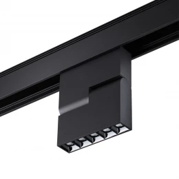 358535 SHINO NT21 083 черный Трековый светильник для низковольного шинопровода IP20 LED 4000K 12W 48V KIT
