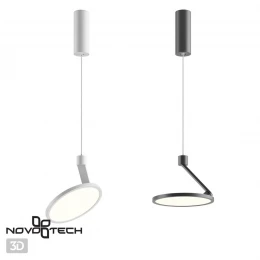 358351 OVER NT20 412 белый Светильник накладной, длина провода 1м IP20 LED 4000K 18W 85-265V HAT