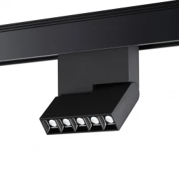 358535 SHINO NT21 083 черный Трековый светильник для низковольного шинопровода IP20 LED 4000K 12W 48V KIT