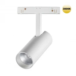 359202 SHINO NT23 164 белый Трековый светильник для низков. шинопровода IP20 LED 3000К 12W 48V 960Лм FLUM