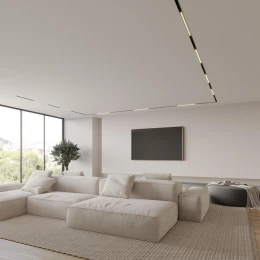 359482 SHINO NT24 134 черный Трековый низковольт. св-к диммир. со сменой цв.температуры, пульт ДУ/Tuya Smart Life IP20 LED 24W 48V 3000-6500K FLUM