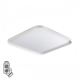 7750/95L MITRA LED SN 544 Светильник металл/PMMA/белый LED 95Вт 3000-6000К 495х495 IP20 пульт ДУ BETA