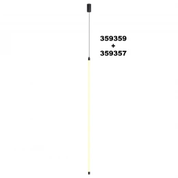 359357 KONST NT24 058 черный Светильник линейный светодиодный IP20 LED 20W 170-265V 3000K 1540Лм VITZ