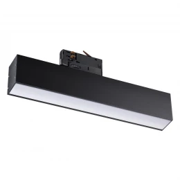 358853 PORT NT22 308 черный Светильник трехфазный трековый светодиодный IP20 LED 4000K 18W 220V ITER