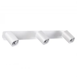 370555 OVER NT19 432 белый Накладной светильник IP20 GU10 3*50W 230V GUSTO