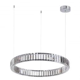 4930/36L L-VISION ODL24 591 хром/прозрачный металл/хрусталь Люстра LED 36W 4000K 4280Лм VEKIA
