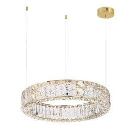 5071/70L HALL ODL24 595 золото/прозрачный/металл/хрусталь/стекло Люстра LED 52W 3700K VERSION