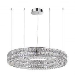 4927/98L L-VISION ODL24 583 хром/металл/хрусталь Люстра LED 98W 4000K 5850Лм PANTA