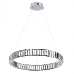 4930/36L L-VISION ODL24 591 хром/прозрачный металл/хрусталь Люстра LED 36W 4000K 4280Лм VEKIA