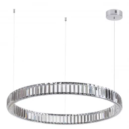 4930/45L L-VISION ODL24 591 хром/прозрачный металл/хрусталь Люстра LED 45W 4000K 5350Лм VEKIA
