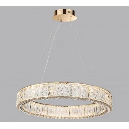 5071/100L HALL ODL24 595 золото/прозрачный/металл/хрусталь/стекло Люстра LED 80W 3700K VERSION