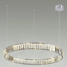 4930/45L L-VISION ODL24 591 хром/прозрачный металл/хрусталь Люстра LED 45W 4000K 5350Лм VEKIA